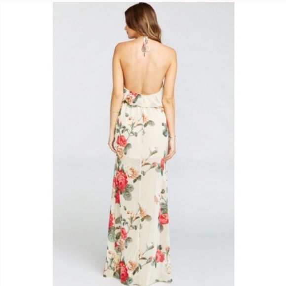 Show Me Your Mumu Maxi Halter Sleeveless Dress XXS - Picture 5 of 5